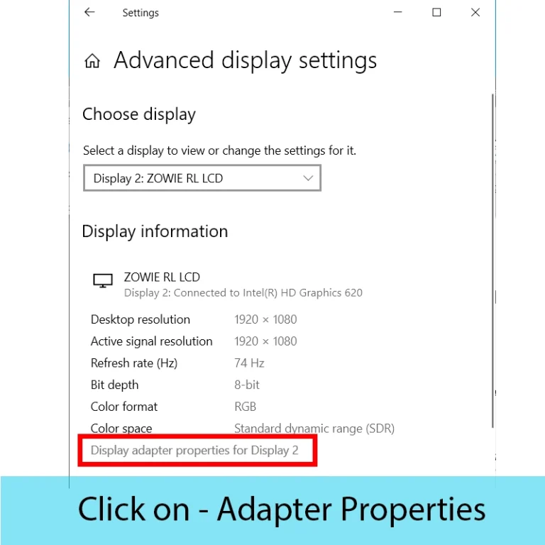 Adapter Properties