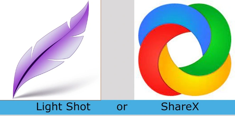 Light shot or ShareX