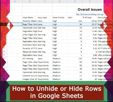 How To Unhide Or Hide Rows In Google Sheets – 4 Tested Ways