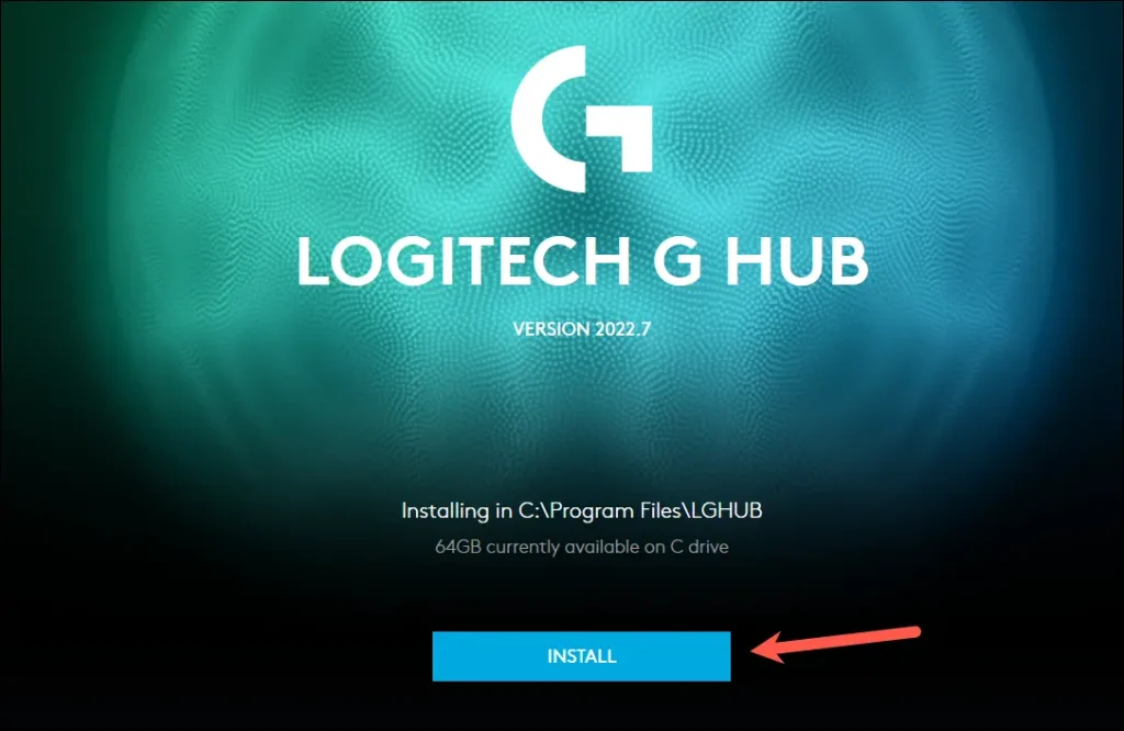 logitech G hub Software