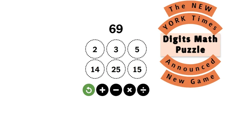 New Digits Math Puzzle Game Announced by NYT