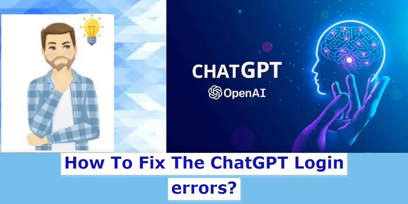 ChatGPT Login errors