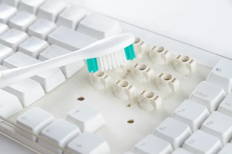 Cleaning Keyboard Frame