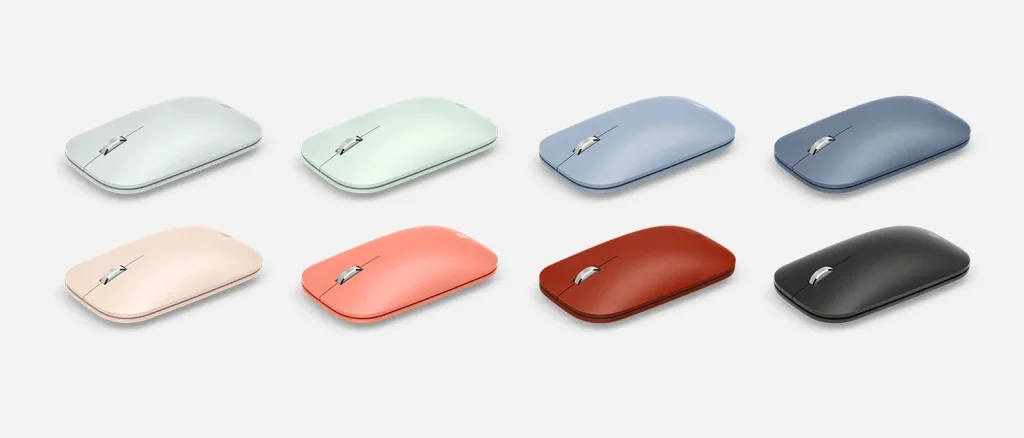 Surface Mobile Mouse Colors