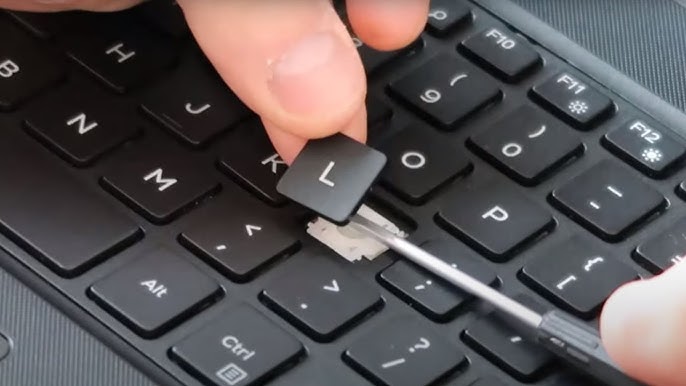 dell keyboard cleaning keys