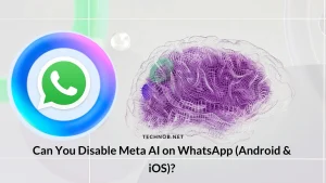 Disable Meta AI on WhatsApp